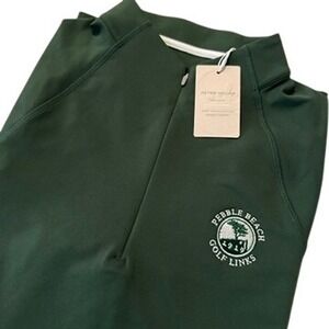 Pebble Beach Golf Links Peter Millar Women L Game Day Raglan Sleeve Perth‎ Layer
